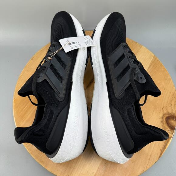 Adidas Ultraboost Light Mens Size 18 Running Sneakers Core Black White GY9351 - Picture 6 of 8